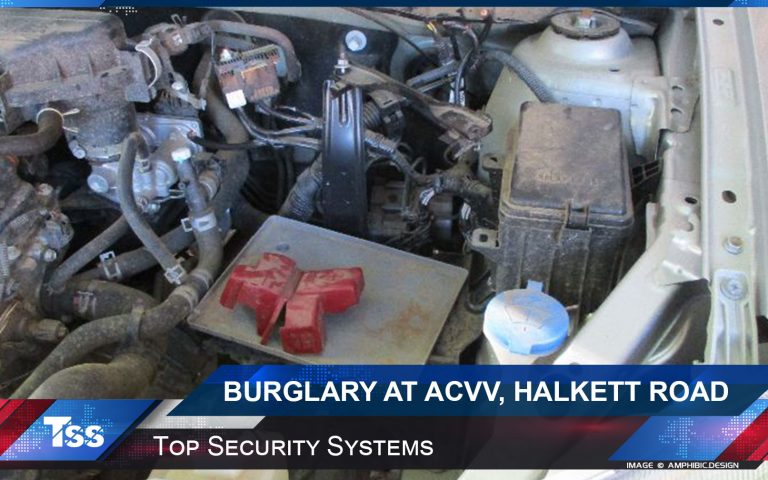 Burglary at A.C.V.V, Halkett Road