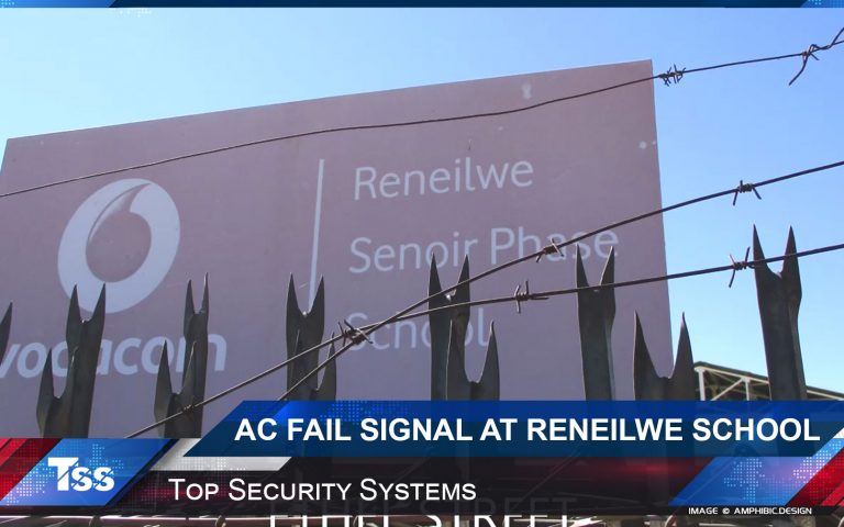 AC Fail Signal at Reneilwe School