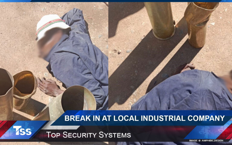 Break-In at Local Industrial Company